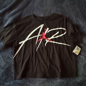 Jordan Black Graphic Tee